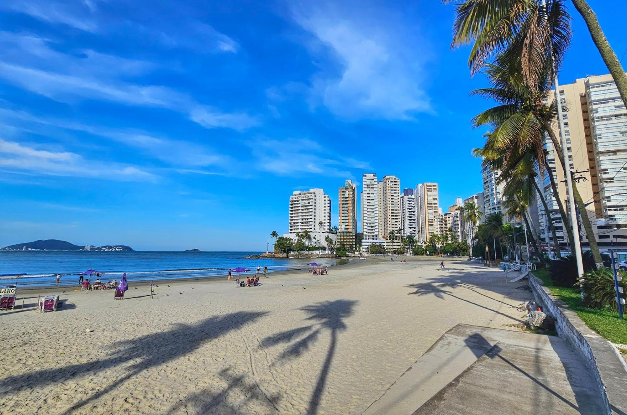 Ap Confortavel - Praia Das Asturias - Beach Host Guarujá Zewnętrze zdjęcie